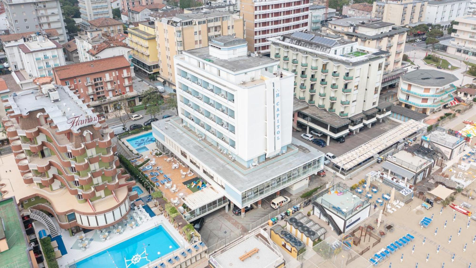 Hotel Capitol Gatteo a Mare Bagian luar foto